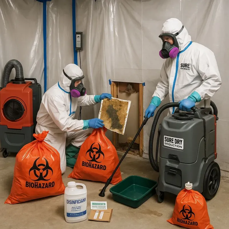 Contaminated Water Handling Protocols process in Yell County, AR