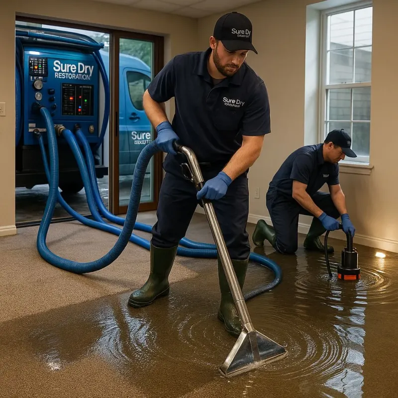 Water Extraction and Removal process in Yell County, AR